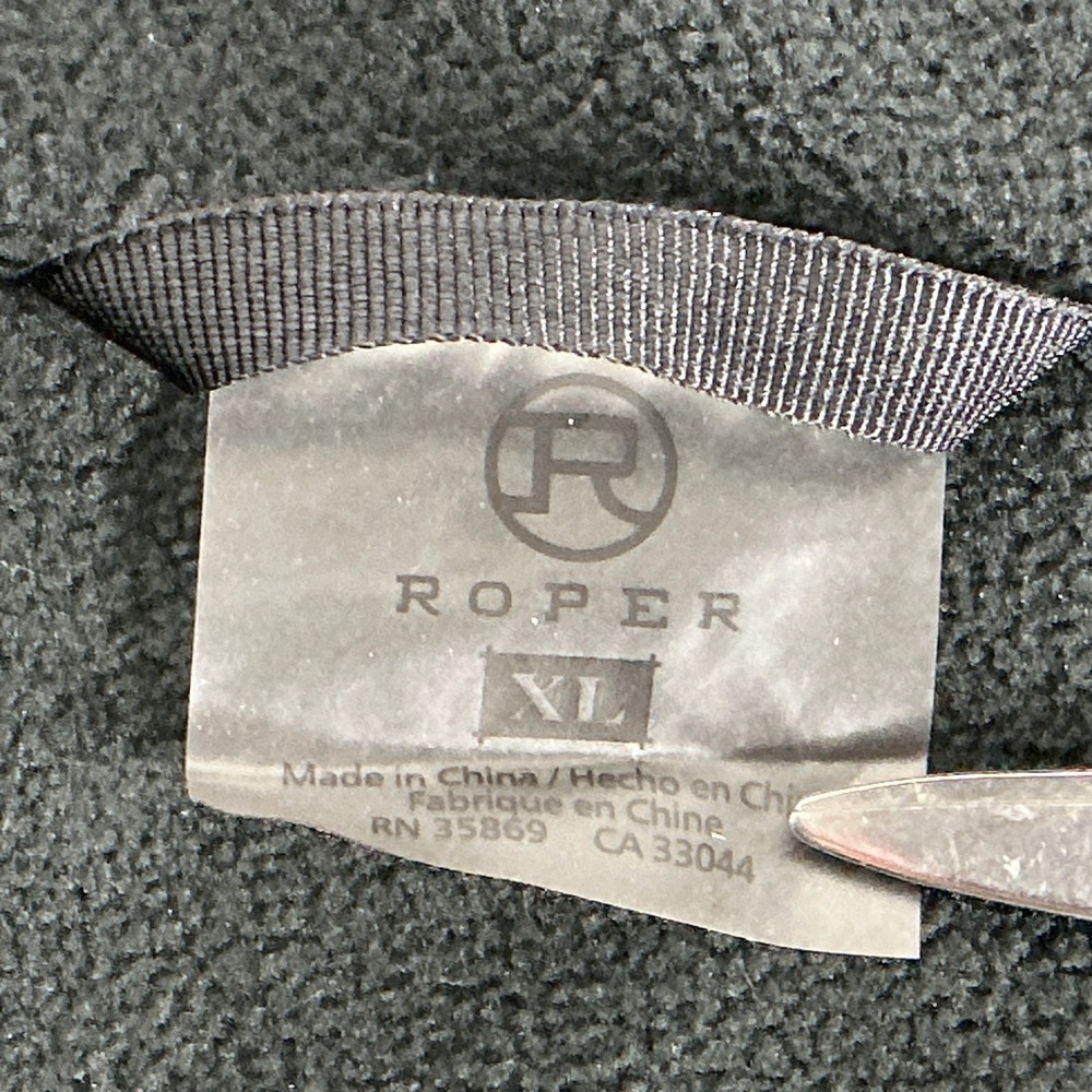 Roper Women's Softshell Jacket Blue Plaid Zip Fro… - image 6